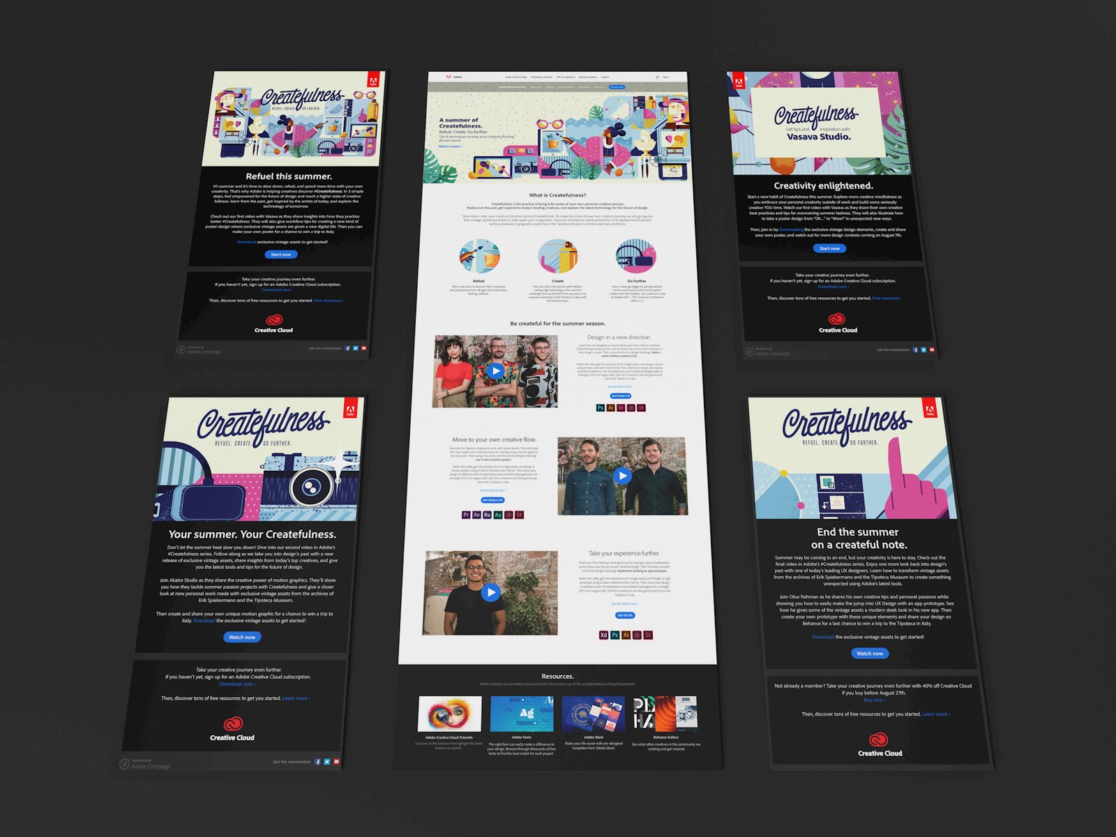 i-landing-mails-createfulness-dr-digital-agency